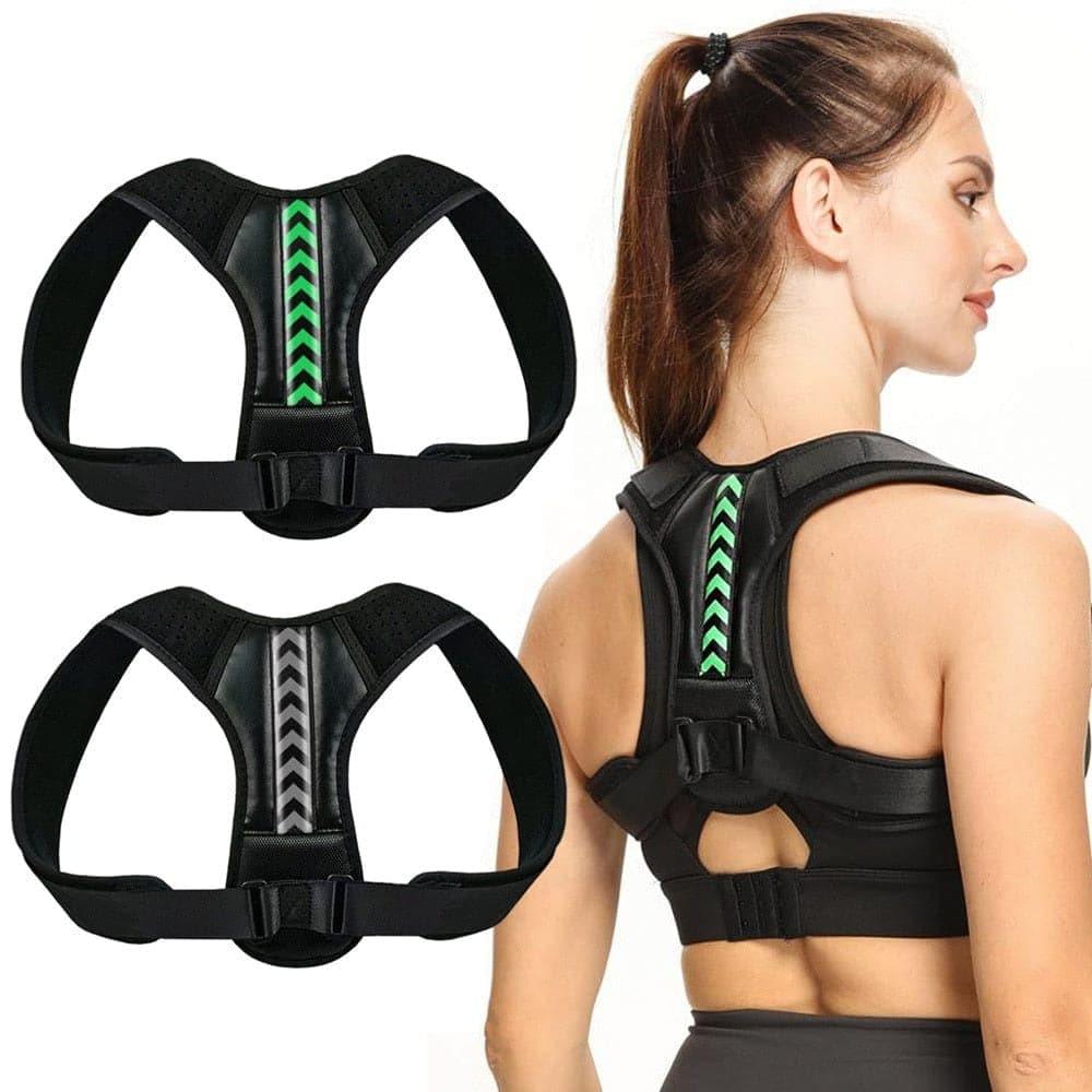 UK Adjustable Back Shoulder Posture Corrector Belt Clavicle Spine