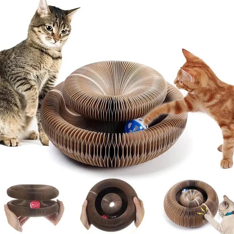 Cat ball scratch toy best sale