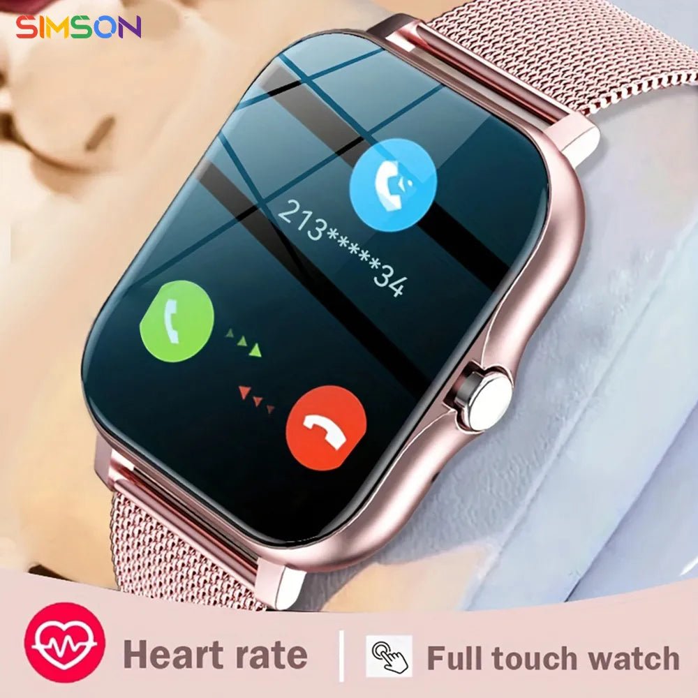 NEW Smart Watch Android Phone 1.44 Color Screen Full Touch Custom Dia