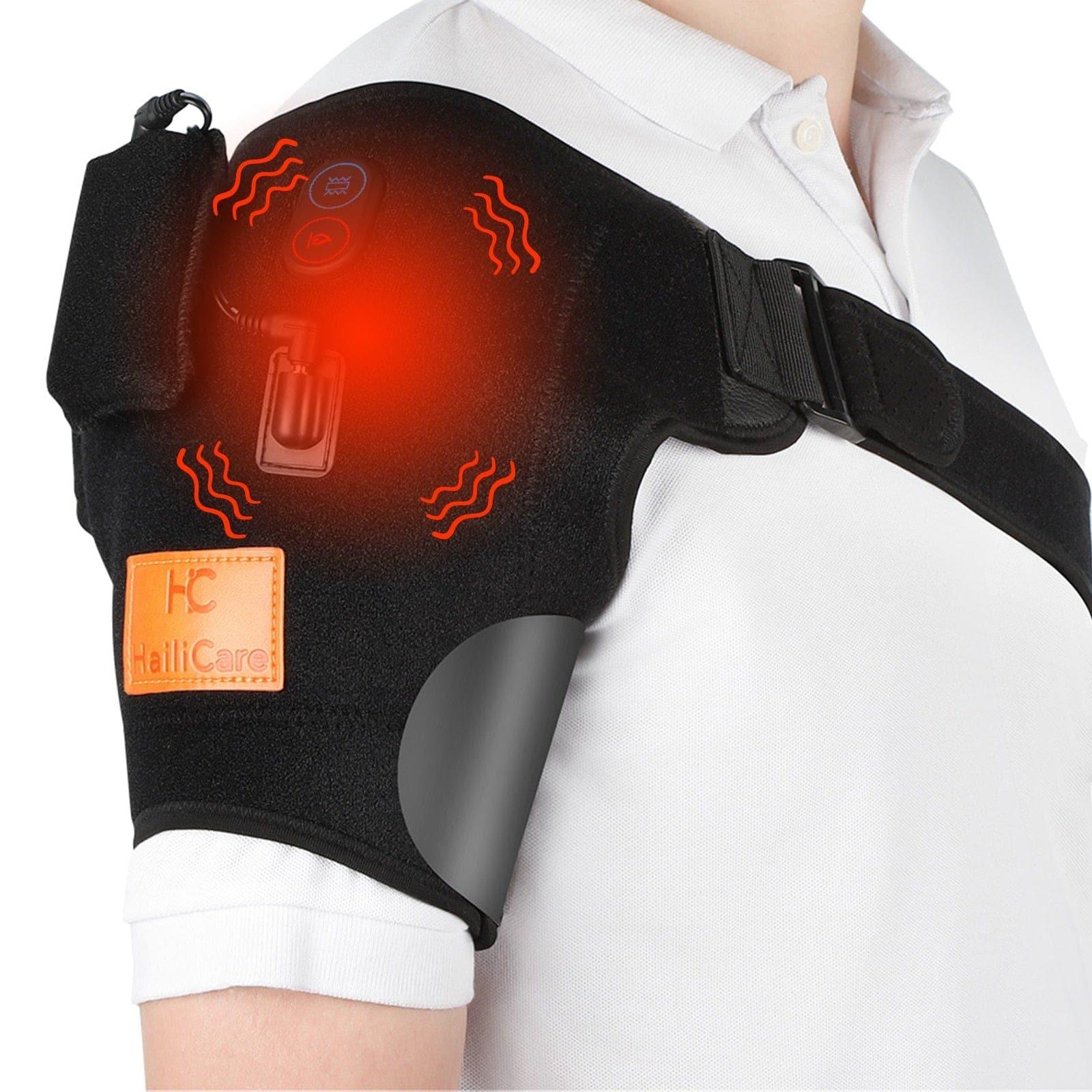 Heat Therapy Shoulder Brace Adjustable Shoulder Heating Pad for Frozen –  Ammpoure Wellbeing
