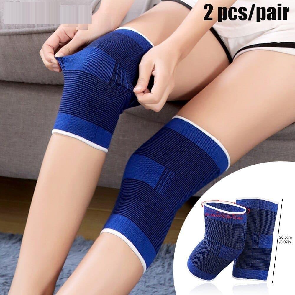 1 Pair Professional Elastic Knitted Ankle Support Band Ankle Brace for Ankle Sprain Sports Protects Shoes Ankle Therapy - Ammpoure Wellbeing