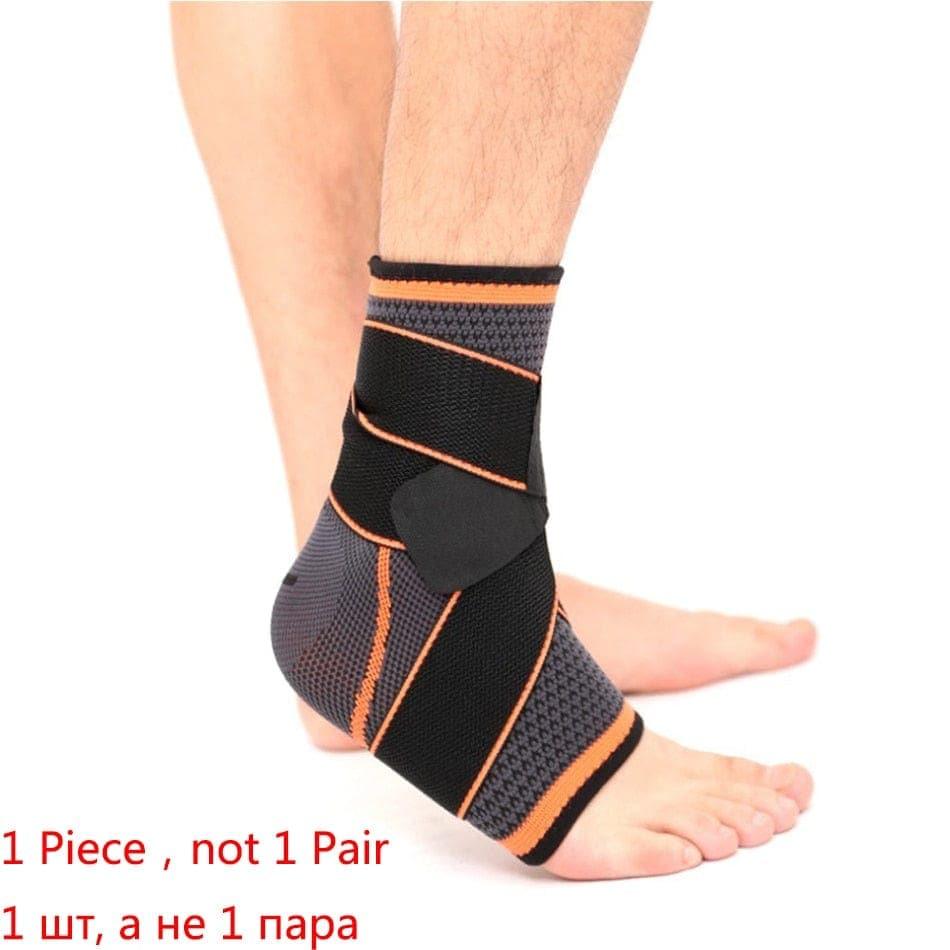 1 PC Ankle Brace Compression Strap Bandage for Protection UK - Ammpoure Wellbeing