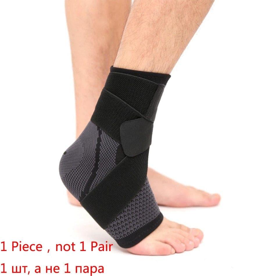 1 PC Ankle Brace Compression Strap Bandage for Protection UK - Ammpoure Wellbeing