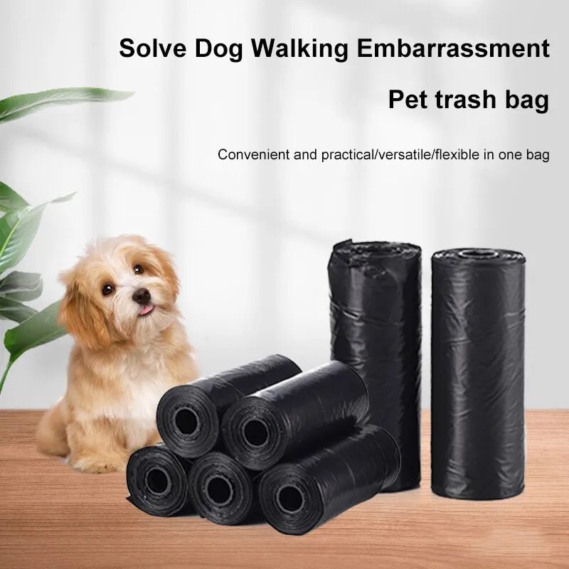 10 Rolls 1 Pack Pet Garbage Bag Dog Poop Bag Garbage Bags Cleaning WasteDisposable Trash Pouch Portable Bag - Ammpoure Wellbeing