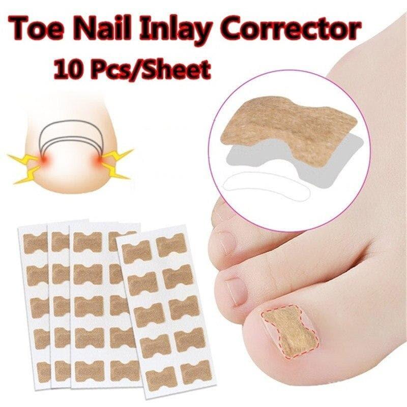 10pcs Ingrown Toenail Correction Patch Sticker - Ammpoure Wellbeing