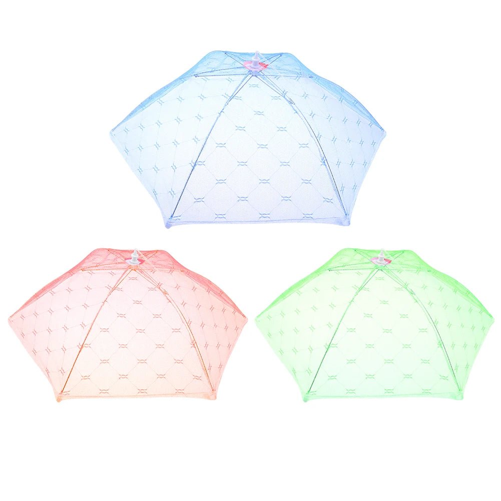 1/2pcs Food Covers Mesh Foldable Kitchen Anti - Fly Mosquito Tent Dome Net Umbrella Picnic Protect Dish Cover Kitchen Gadgets Tool - Ammpoure Wellbeing