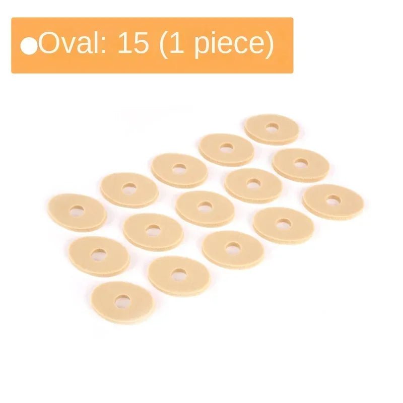 15/45PCS Sheet Callus Cushions Shoes Heel Pad Foam Round Toe Foot Corn Bunion Protectors Pads Medical Plaster Foot Corn Removal - Ammpoure Wellbeing