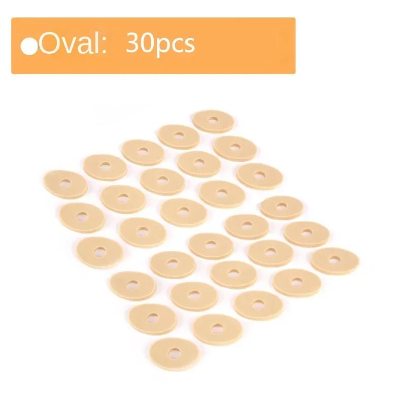 15/45PCS Sheet Callus Cushions Shoes Heel Pad Foam Round Toe Foot Corn Bunion Protectors Pads Medical Plaster Foot Corn Removal - Ammpoure Wellbeing