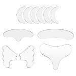 18 pieces Reusable Silicone Anti Wrinkle Patches UK for Women and Men for Face, Forehead, Under Eye - Ammpoure Wellbeing