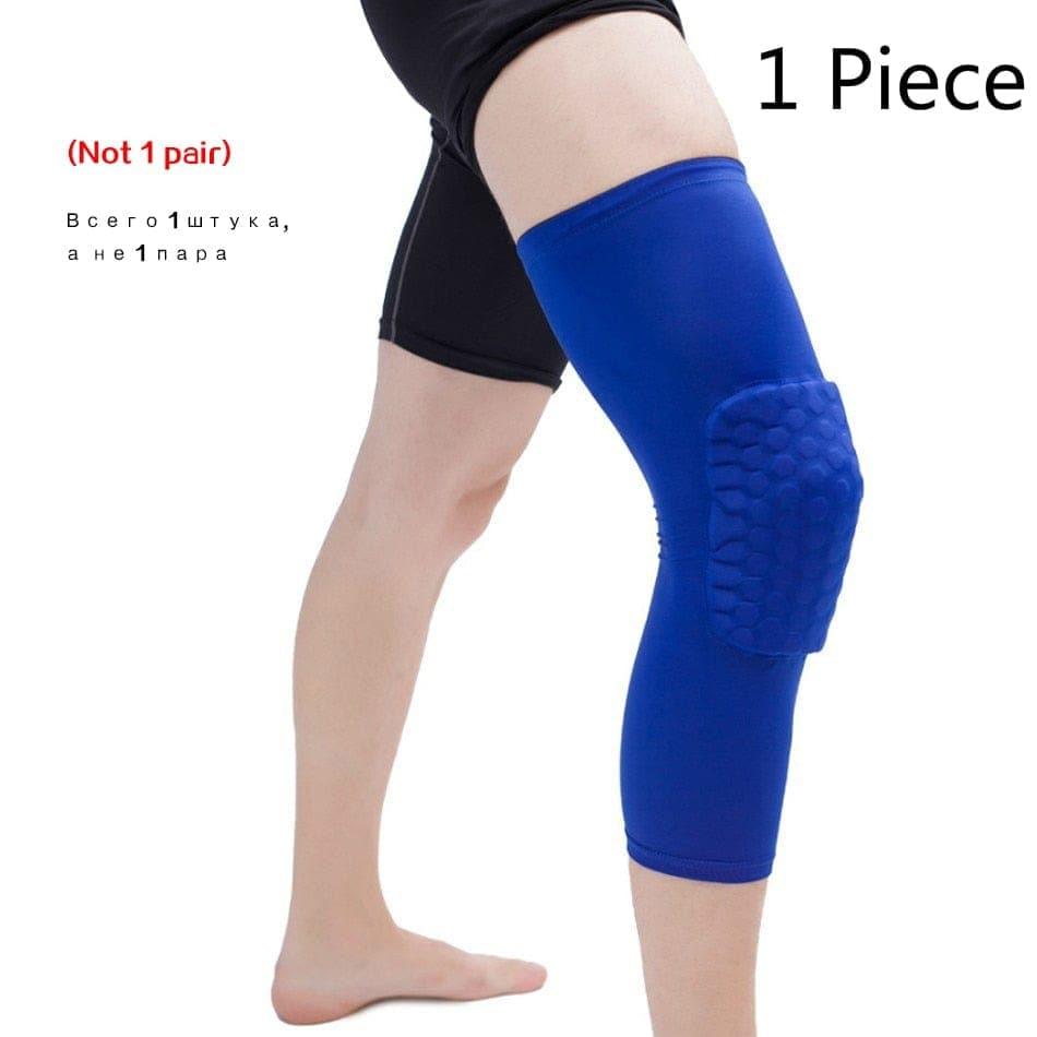 1PC Basketball Knee Pads Protector Compression Sleeve Honeycomb Foam Brace Kneepad Fitness Gear Volleyball Support - Ammpoure Wellbeing