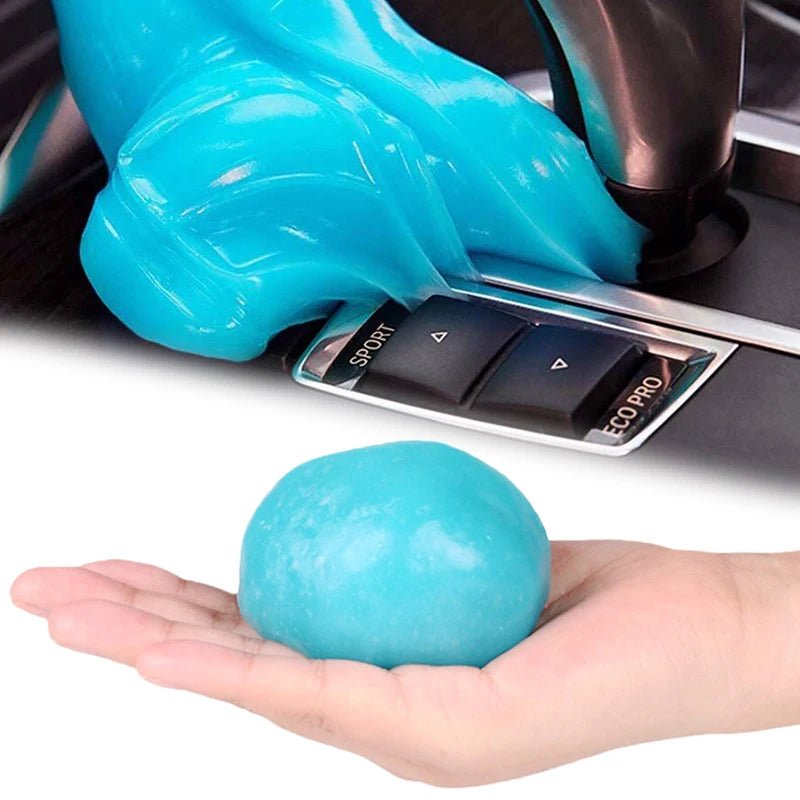 1Pc High Efficiency Dust Remove Gel Car Interior Clean Magic Mud Universal Household Keyboard Desk Cleaning Tool Car Accessories - Ammpoure Wellbeing