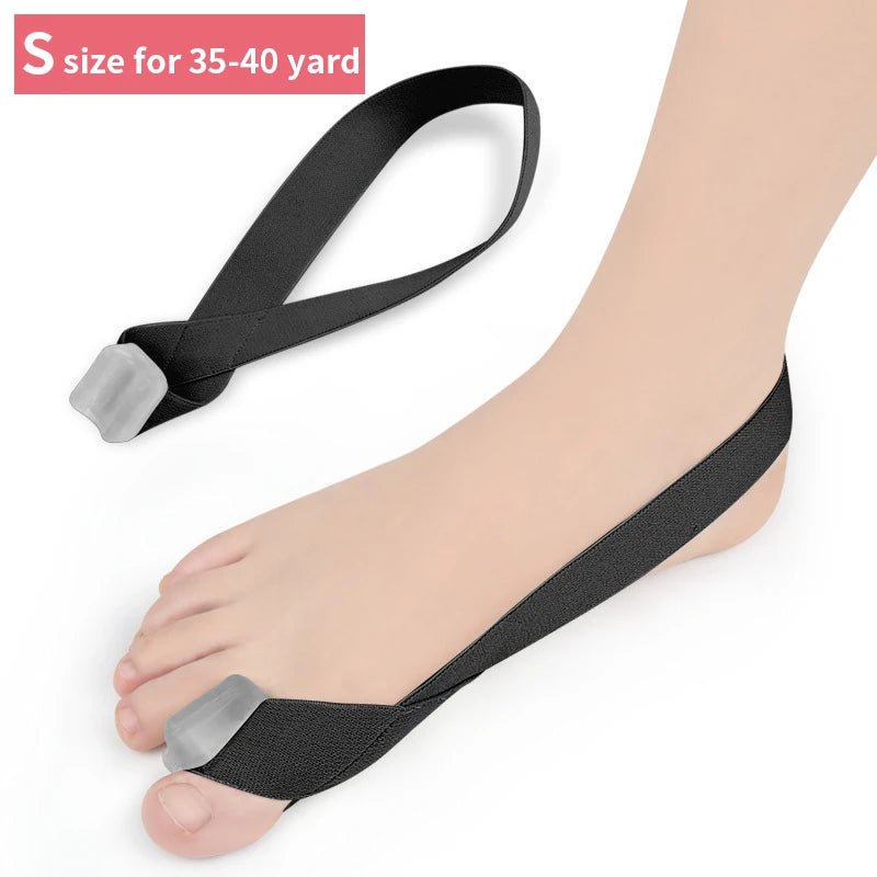 1Pcs Hallux Valgus Corrector Thumb Toe Separator Tension Strap Pain Relief Toe Finger Separator Toe Splint Straightener Tool - Ammpoure Wellbeing