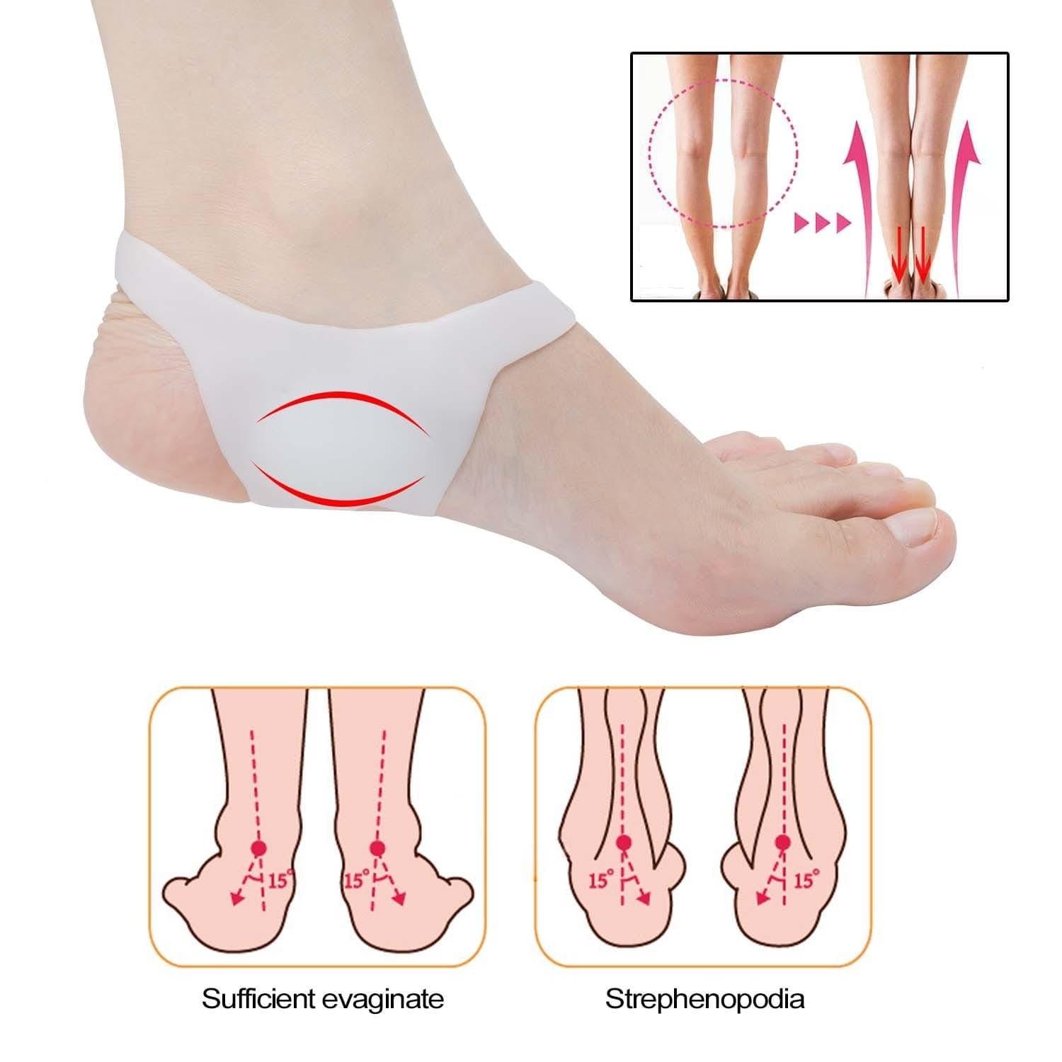 2 pieces O - type Foot Corrector Orthopedic Insoles UK For Men And Women - Ammpoure Wellbeing