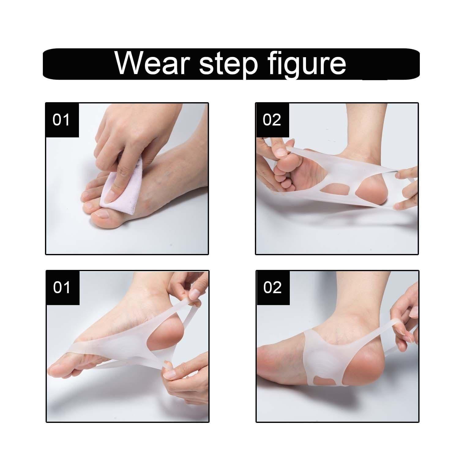 2 pieces O - type Foot Corrector Orthopedic Insoles UK For Men And Women - Ammpoure Wellbeing