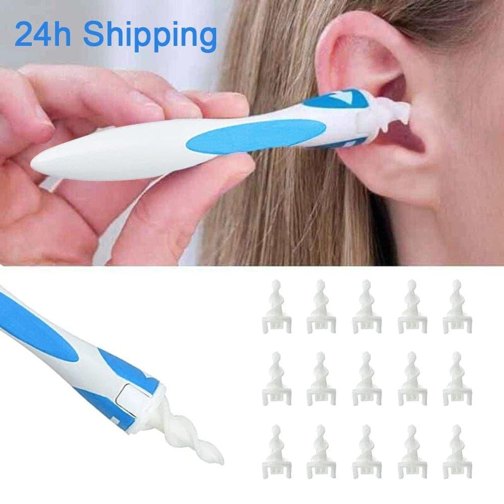 2022 Hot Ear Cleaner Silicon Ear Spoon Tool Set 16 Pcs Care Soft Spiral For Ears Cares Health Tools Cleaner Ear Wax Removal Tool - Ammpoure Wellbeing