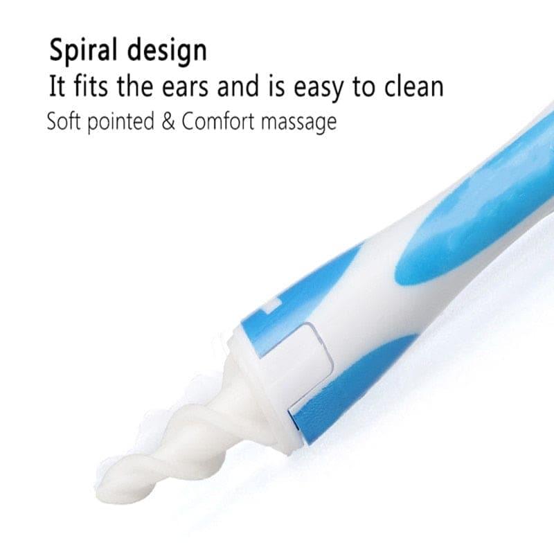 2024 Hot Ear Cleaner Silicon Ear Spoon Tool Set 16 Pcs Care Soft Spiral For Ears Cares Health Tools Cleaner Ear Wax Removal Tool - Ammpoure Wellbeing