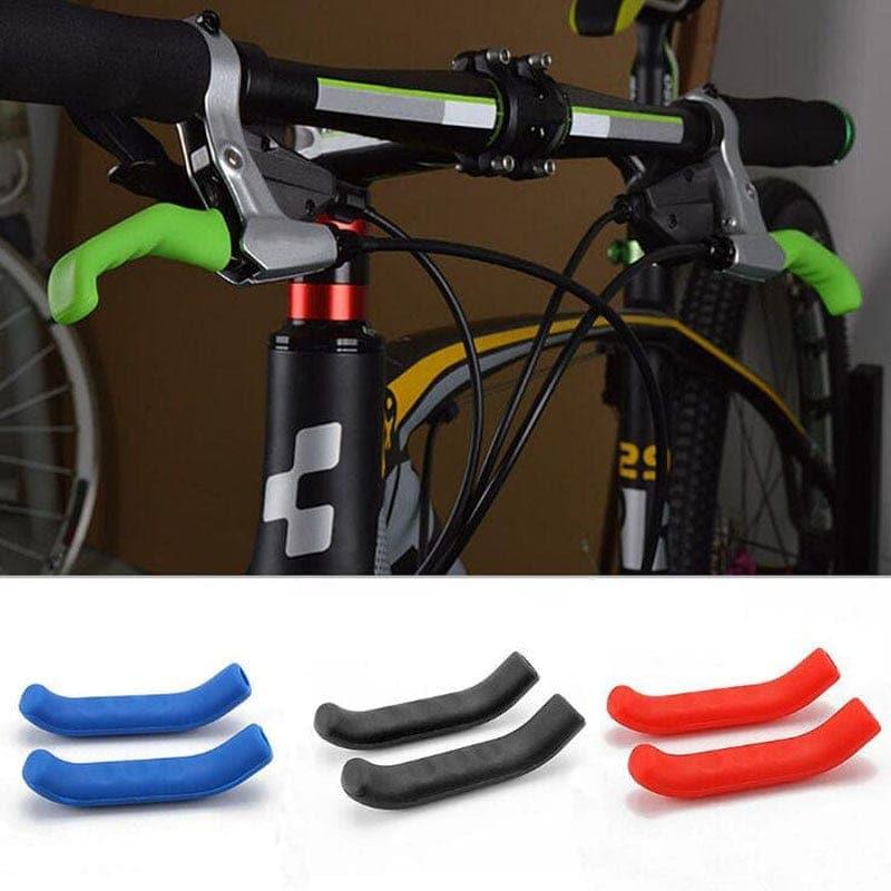 2PCS Bicycle Bike Brake Handle Cover Silicone Sleeve Bike Brake Lever Protector Covers Mountain Bike Brakes Accessories - Ammpoure Wellbeing