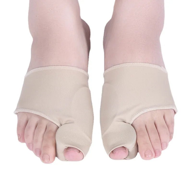 2Pcs Toe Separator Hallux Valgus Bunion Corrector Orthotics Feet Bone Thumb Adjuster Correction Pedicure Sock Straightener Tools - Ammpoure Wellbeing