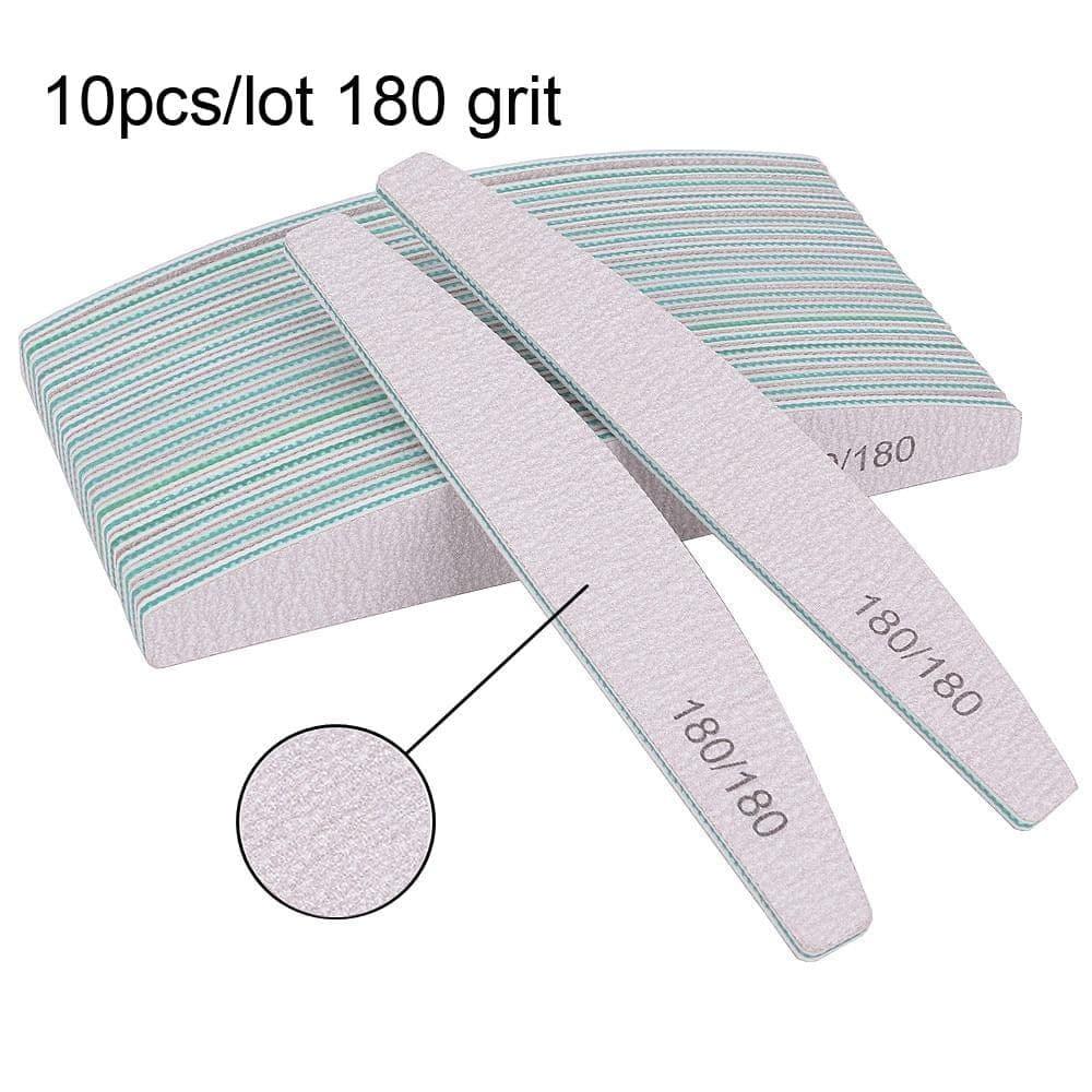 3/5 Pcs Professional Nail File Buffer For Manicure 100/180 - Ammpoure Wellbeing