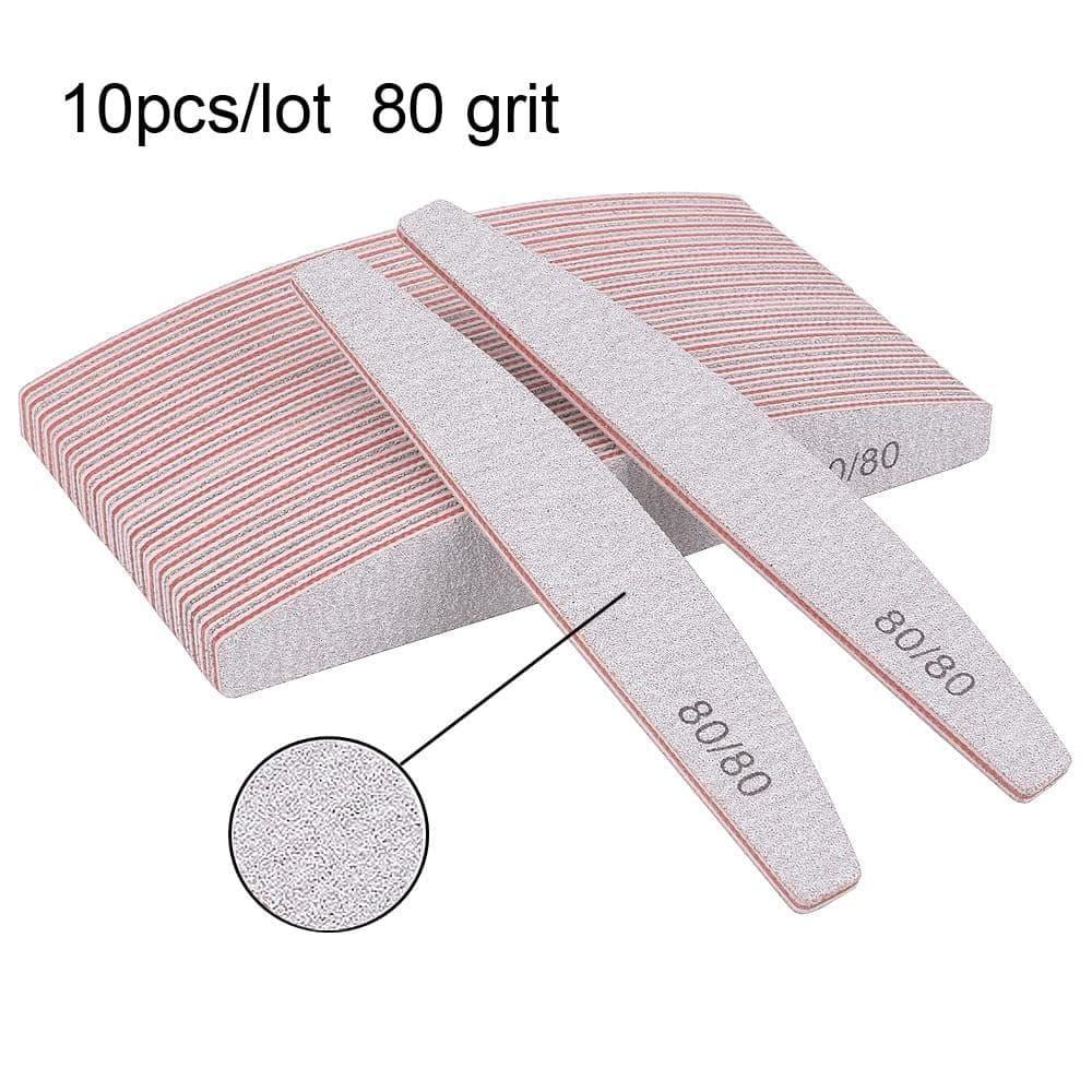 3/5 Pcs Professional Nail File Buffer For Manicure 100/180 - Ammpoure Wellbeing
