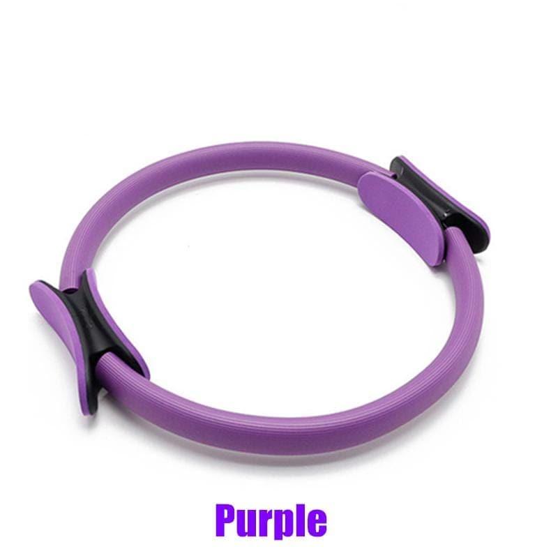 38cm Yoga Fitness Pilates Ring Women Girls Circle Magic Dual Exercise Home Gym Workout Sports Lose Weight Body Resistance 5 colors - Ammpoure Wellbeing