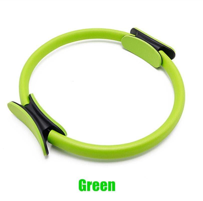 38cm Yoga Fitness Pilates Ring Women Girls Circle Magic Dual Exercise Home Gym Workout Sports Lose Weight Body Resistance 5 colors - Ammpoure Wellbeing