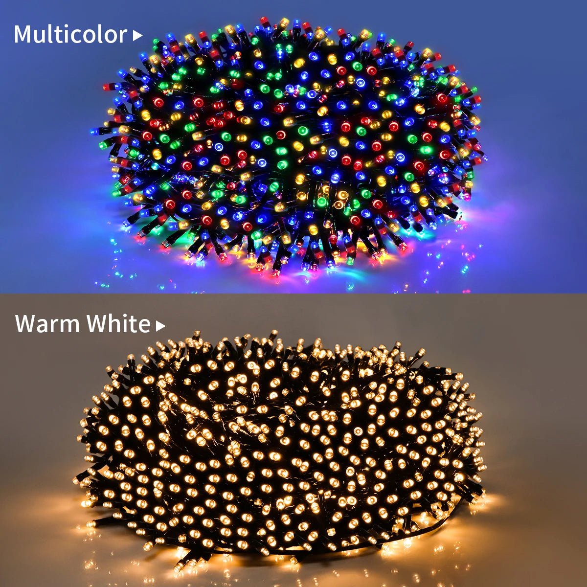 50M 100M 24V LED Christmas Lights Fairy Garland String Light Waterproof For Outdoor Garden Home Holiday New Year Party Decor - Ammpoure Wellbeing