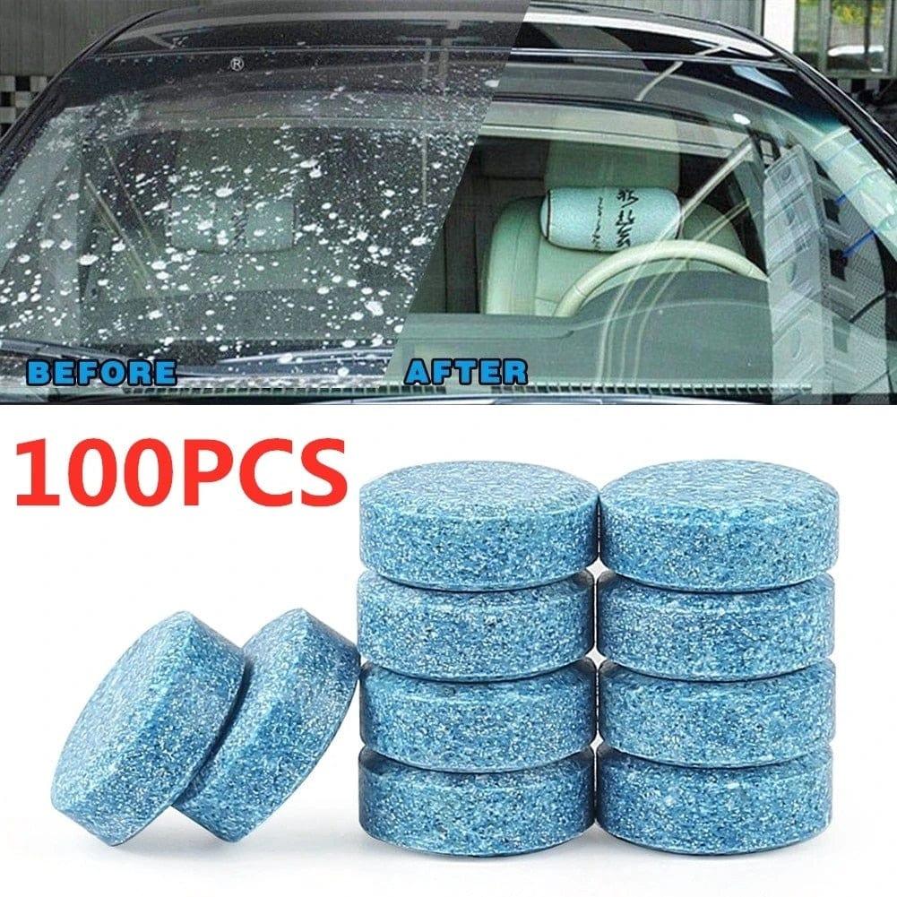 5/10/20/40/100Pcs Solid Cleaner Car Windscreen Wiper Effervescent Tablets Glass Toilet Cleaning Car Accessories - Ammpoure Wellbeing