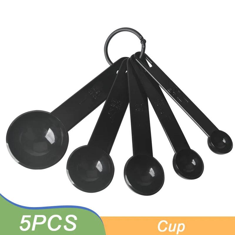 5/10PCS with Scale Measuring Spoon Teaspoon Multipurpose Spoon Cake Baking Flour Food Measuring Cup Scoop Home Kitchen Cooking - Ammpoure Wellbeing