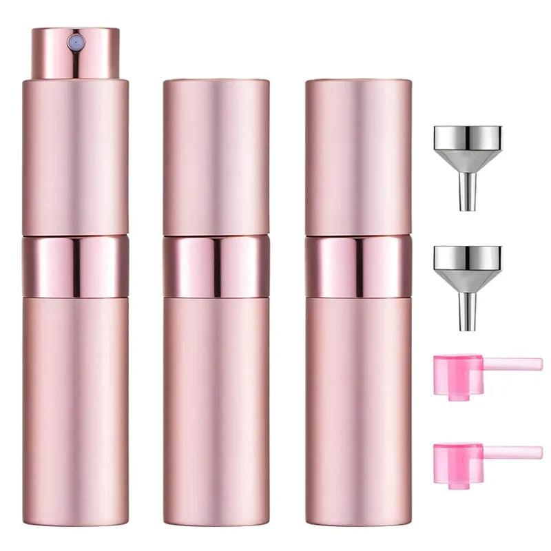 7Pcs/set 8ML Atomizer Perfume Spray Bottle for Travel Empty Cologne Dispenser, Portable Sprayer Mini Perfume Atomizer for Travel - Ammpoure Wellbeing