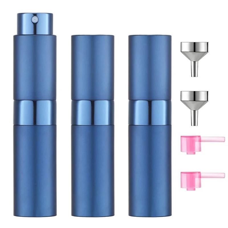 7Pcs/set 8ML Atomizer Perfume Spray Bottle for Travel Empty Cologne Dispenser, Portable Sprayer Mini Perfume Atomizer for Travel - Ammpoure Wellbeing