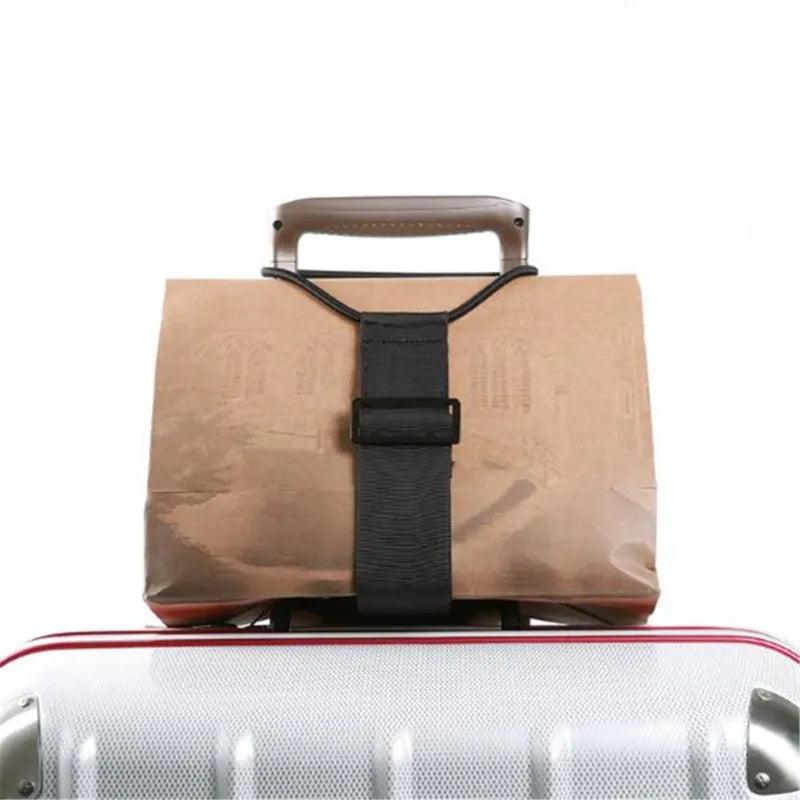Adjustable Elastic Luggage Strap Carrier Strap Baggage Bungee Belts Suitcase Travel Security Carry On Straps - Ammpoure Wellbeing