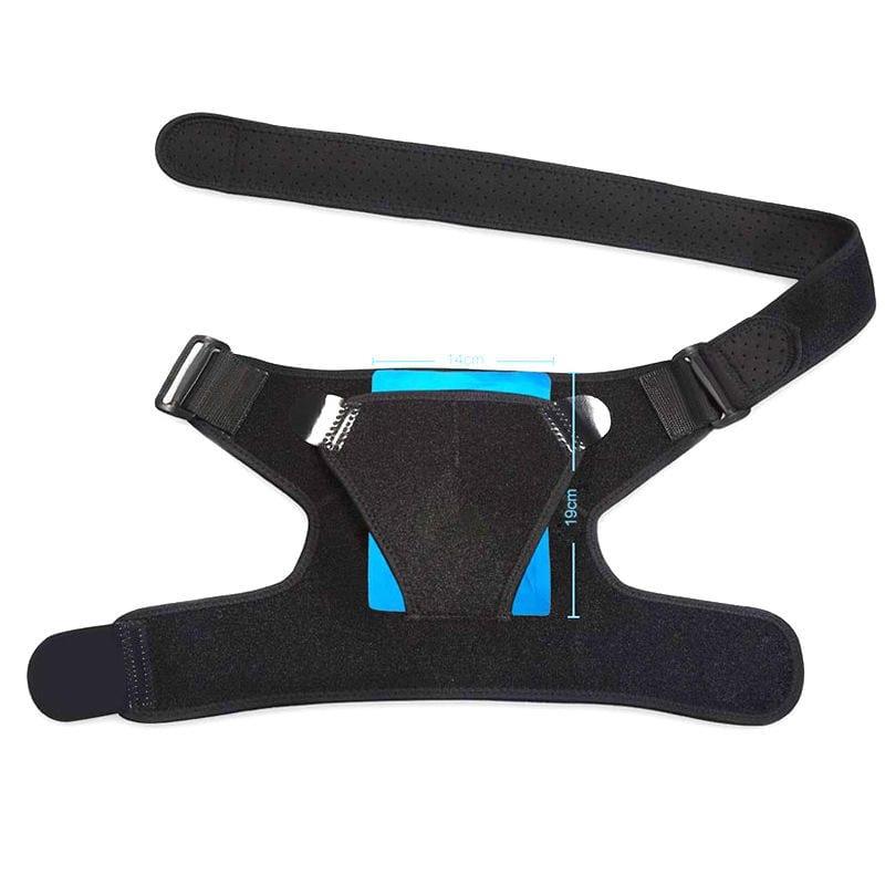 Adjustable Gym Sports Care Single Shoulder Support Belt UK - Ammpoure Wellbeing