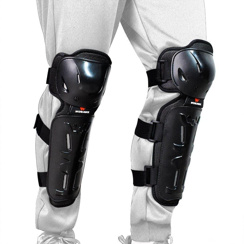 Adjustable Straps Sports Knee Elbow Pads EVA Protector Cycling Motorcycle Ski Snowboard Bike Volleyball Brace Support - Ammpoure Wellbeing