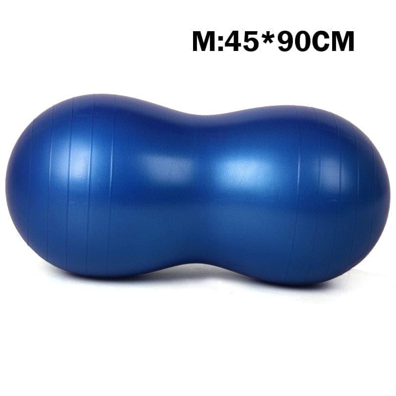 Anti - Burst Pilates Yoga Ball Home Exercise Equipment Sports Gym peanut Yoga Fitness ball - Ammpoure Wellbeing