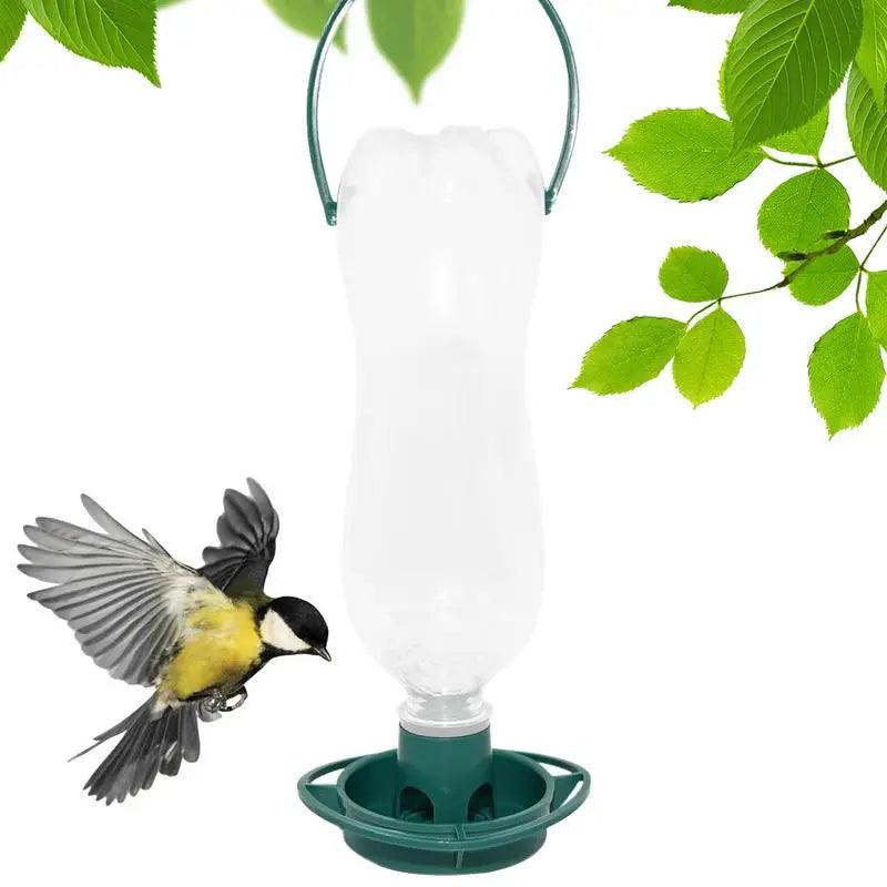 Automatic Bird Feeder Automatic Hygienic Wild Bird Feeders Bird Accessories Food Dispenser For Balconies Patios Courtyards - Ammpoure Wellbeing