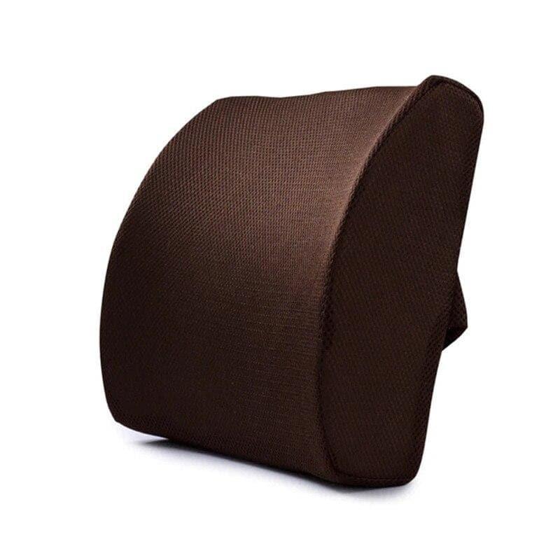 Back support cushion with memory foam for your chair or the seat in your car - Ammpoure Wellbeing