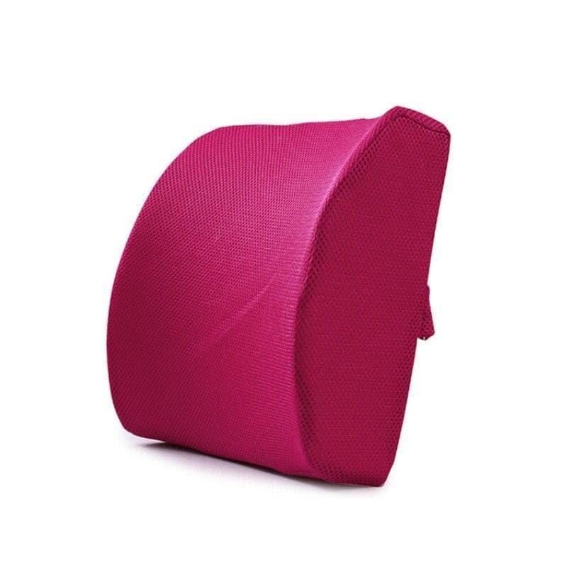 Back support cushion with memory foam for your chair or the seat in your car - Ammpoure Wellbeing