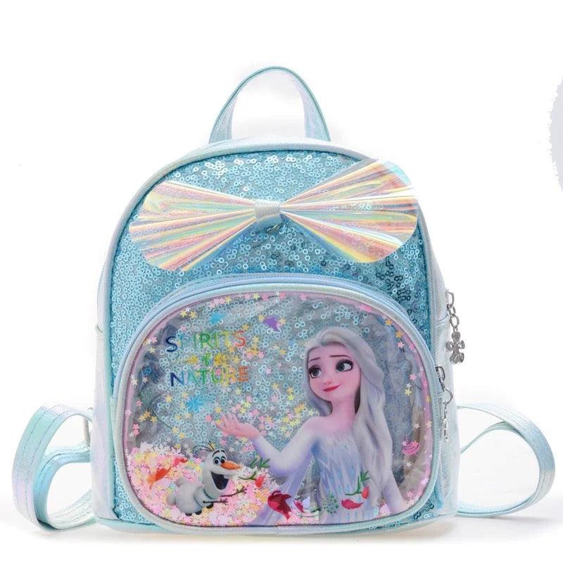 Backpack Fashion Glitter School Book Bag Girls PU Leather Travel Backpack Christmas Gifts - Ammpoure Wellbeing