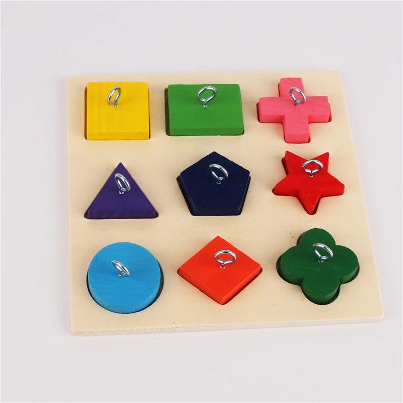 Bird Parrot Toys Wooden Interactive Training Block Puzzle DIY Toy Pet Educational Toys - Ammpoure Wellbeing