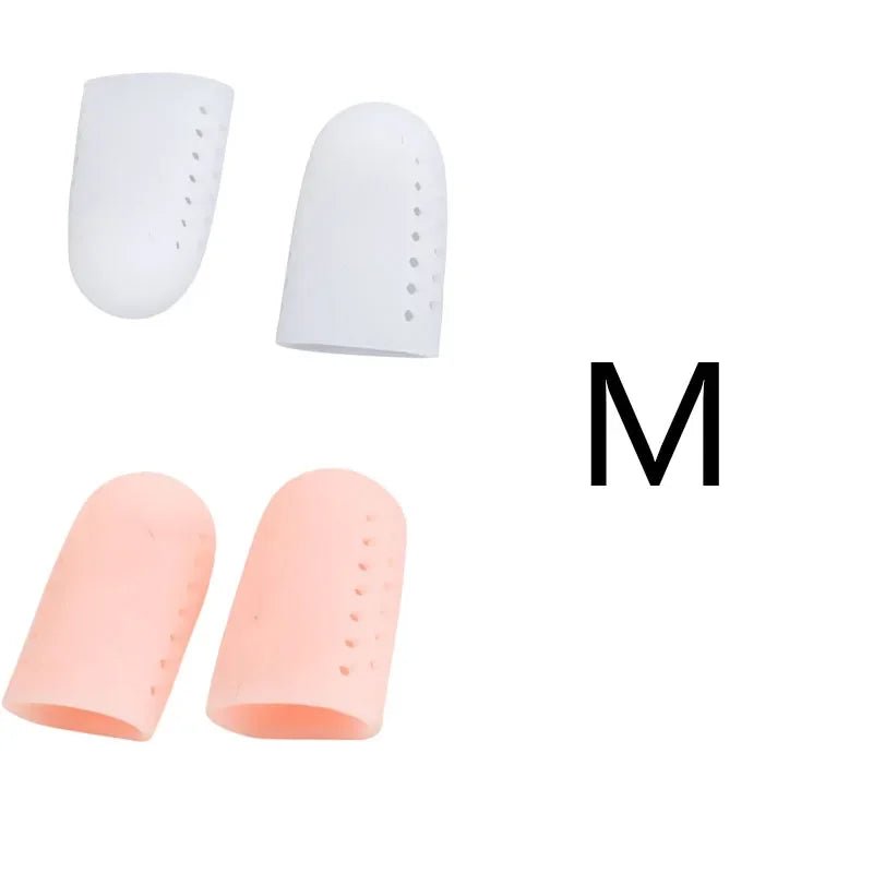 Breathable Toe Protectors Sleeve Bunion Pads Cushion Big Toe Guards Silicone Toe Covers For Protection Of Ingrown Toenails - Ammpoure Wellbeing