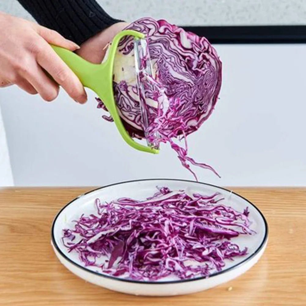 Cabbage Slicer Vegetable Cutter Cabbage Grater Salad Potato Slicer Melon Carrot Cucumber Shredder Home Kitchen Tools - Ammpoure Wellbeing