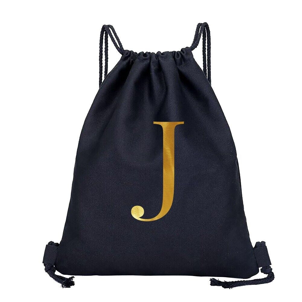 Canvas Drawstring Rucksack Bag Swimming Backpack for School PE Kit Sports Gear - Ammpoure Wellbeing