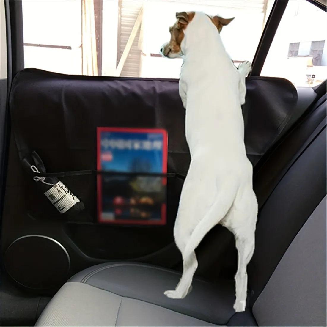 Car Pet Mat Side Door Anti Scratch Anti Kick Oxford Cloth Protective Mat Car Pet Supplies - Ammpoure Wellbeing