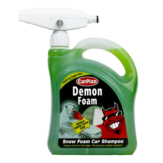 CarPlan Demon Snow Foam Car Shampoo with Gun, 2 L - Ammpoure Wellbeing