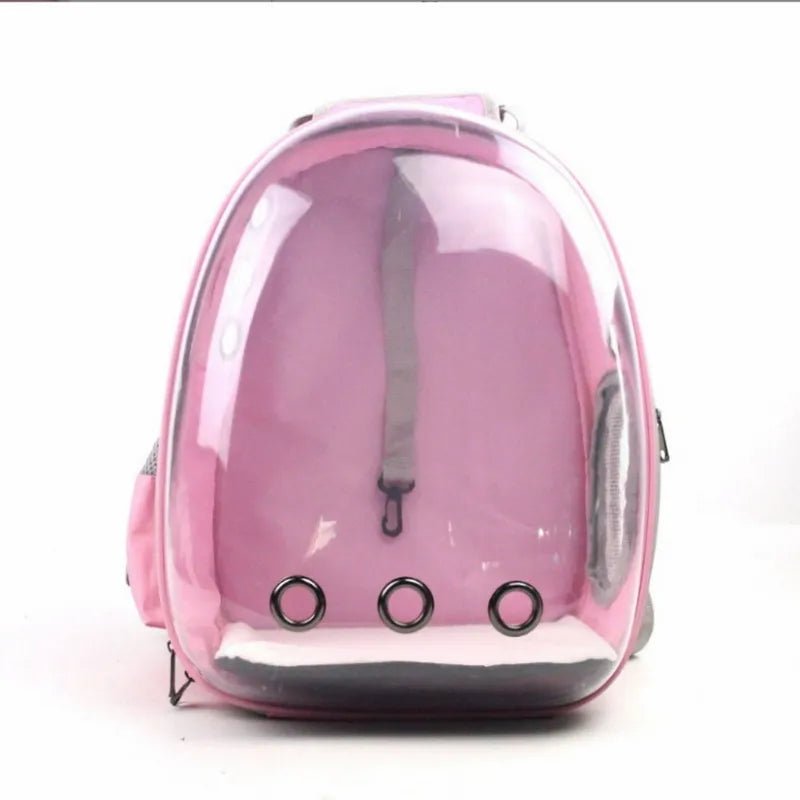 Cat Bag Pet Backpack Portable Transparent Space Capsule Pet Bag for Going Out Breathable Backpack Cat Products L2025 - Ammpoure Wellbeing