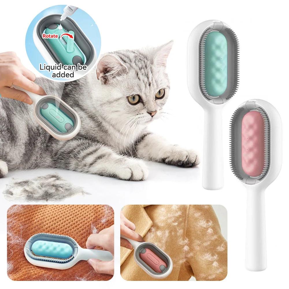 Cat Cleaning Floating Hair Removal Comb with Disposable Wipes Pet Grooming Accessories for Cats Gotas mascotas Dog Brush - Ammpoure Wellbeing