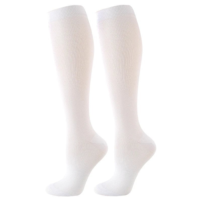 Compression Socks Fit For Golf Rugby Running Hiking Sports For Anti Fatigue Driving Travel Flight Women Men Socks - Ammpoure Wellbeing