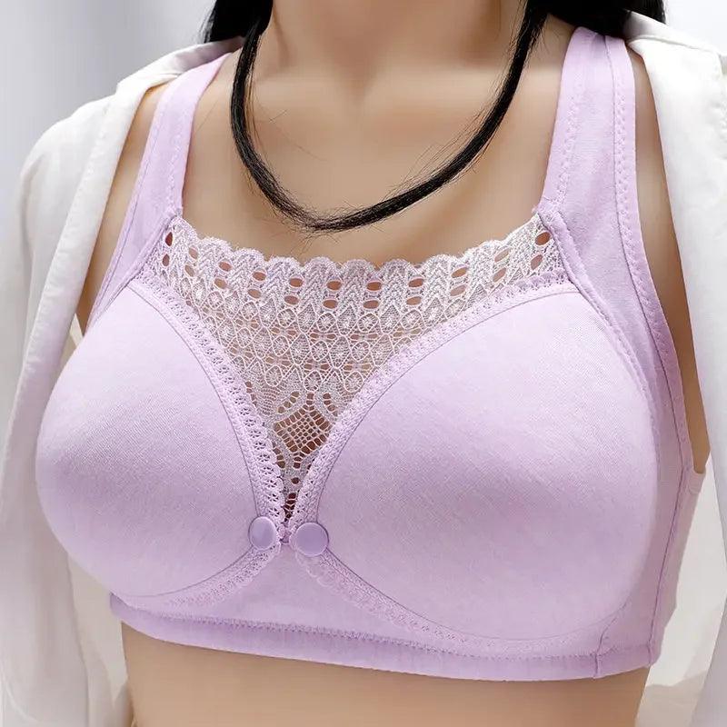 Cotton New Breastfeeding Bras Maternity Nursing Bra for Feeding Clothes for Pregnant Women Maternity Underwear Pregnancy Clothes - Ammpoure Wellbeing