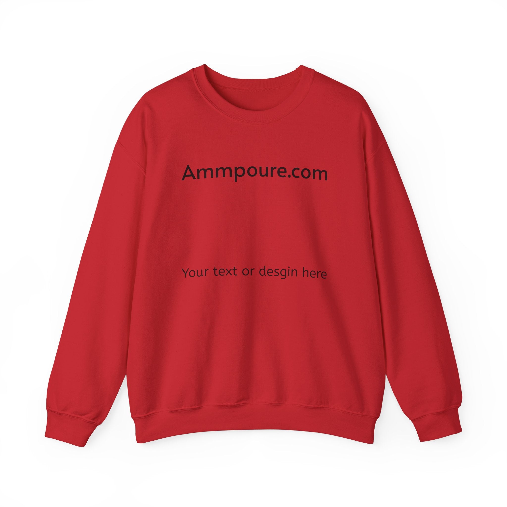 Customizable Unisex Heavy Blend™ Crewneck Sweatshirt - Perfect for Personalization - Ammpoure Wellbeing